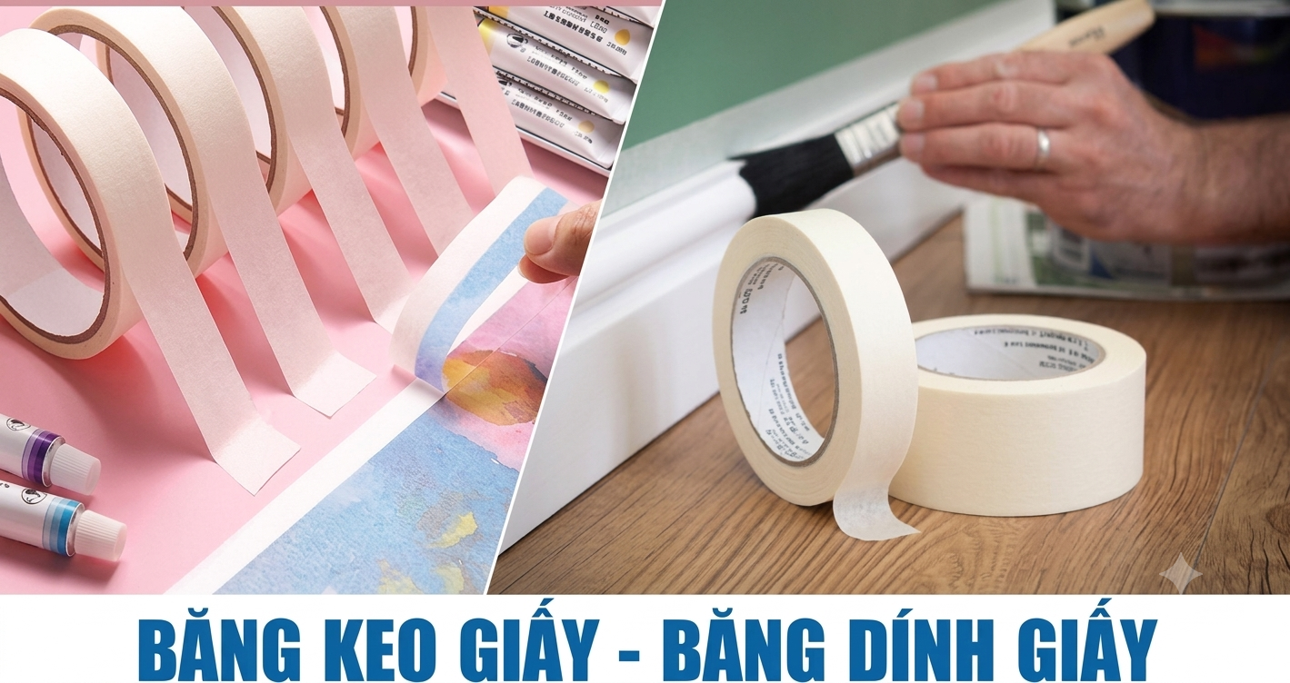 Băng keo giấy đa năng