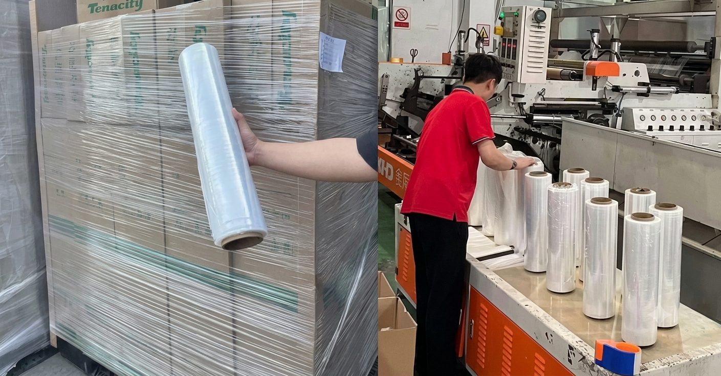 Ứng dụng của màng PE quấn pallet