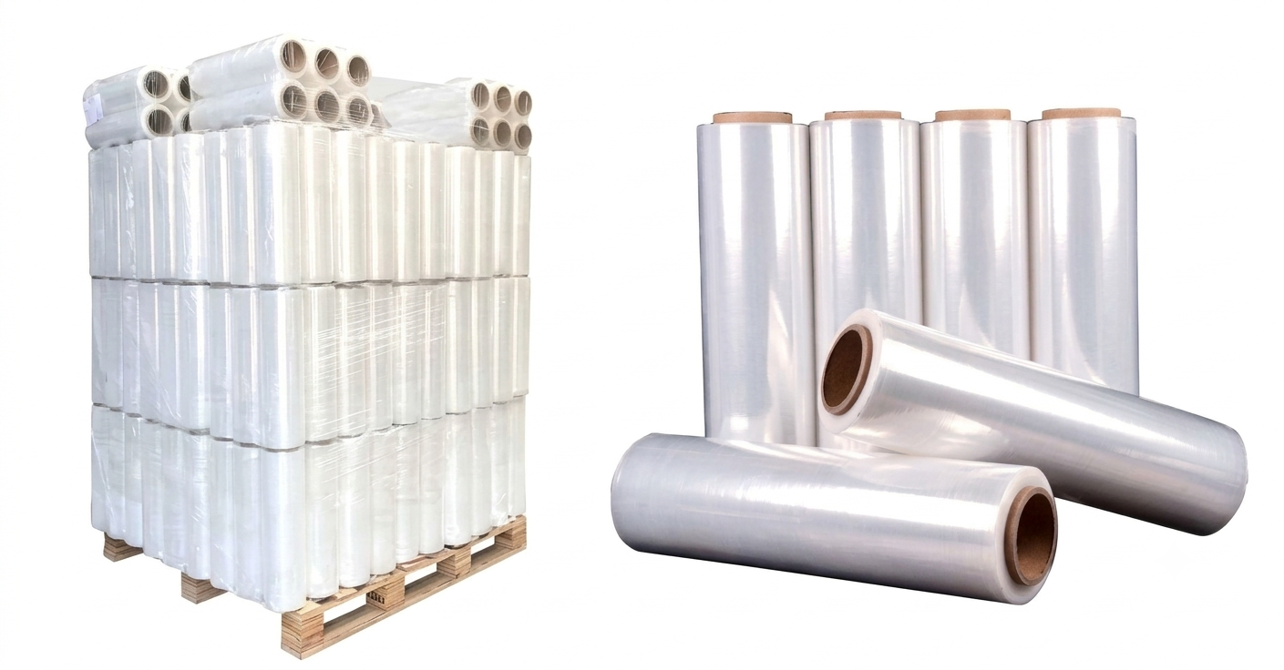 Chất liệu màng PE quấn pallet từ hạt nhựa PE